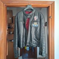 giubbotto in pelle da moto