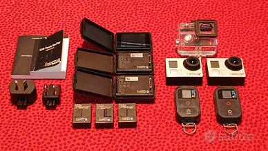 2 gopro hero  3+ black edition