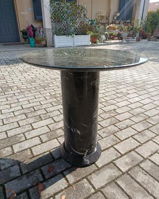 tavolino marmo nero