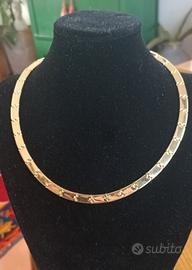collana oro 18 carati nuova 