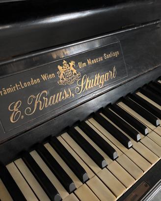 PIANOFORTE VERTICALE KRAUSS STUTTGART