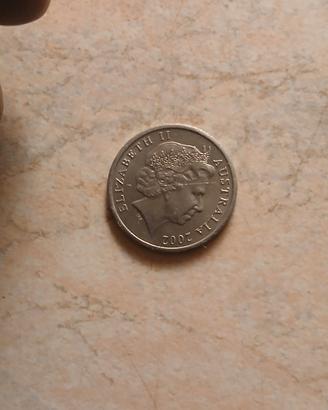 Moneta commemorativa australiana del 2002.