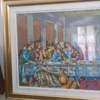 quadro fatto a mano punto croce 