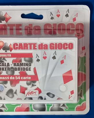 dadi + 2 mazzi di carte 