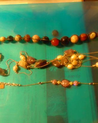 Collane e braccialetto Swarovski 