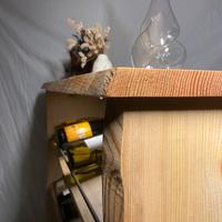 Cantina  artigianale in legno massello di abete