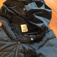 Piumino dack s  nero donna lungo con zip