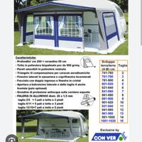 veranda per roulotte 