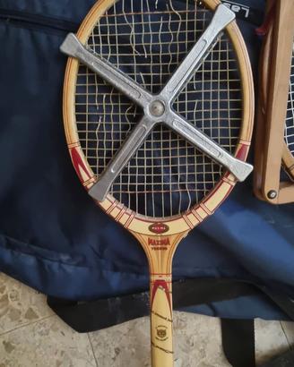 Racchetta da tennis in legno Maxima Torneo De Luxe