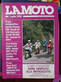rivista LA MOTO numero 7 anno 1990