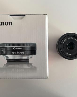 Canon EFS 24 mm f/2.8 STM obiettivo pancake