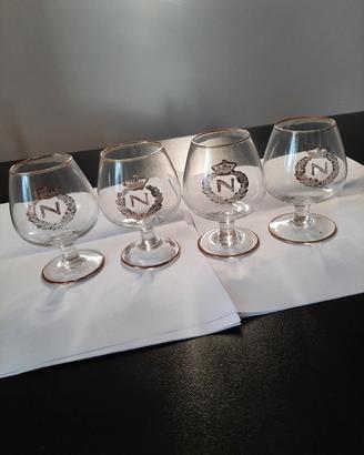 Napoleone bicchieri  cognac 