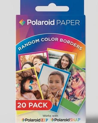 Polaroid Paper [random color borders]