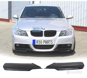 SPLITTER PARAURTI PER BMW E90 E91 05-08 PACK M NER