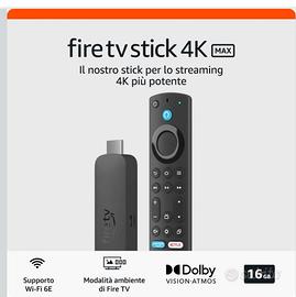 Fire TV Stick 4k max garanzia amazon