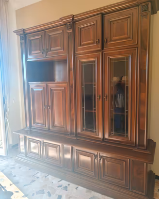 Mobile Soggiorno / Credenza con vetrina Classico 