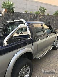 Mitsubishi L200 1996>2005 Roll Bar Posteriore INOX