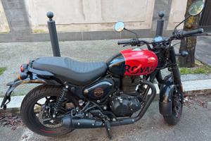 Royal Enfield Hntr 350  Rebel Red