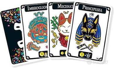 MASCARADE, gioco da tavolo di Bluff, 4-6 giocatori