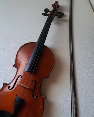violino completo di archetto e custodia