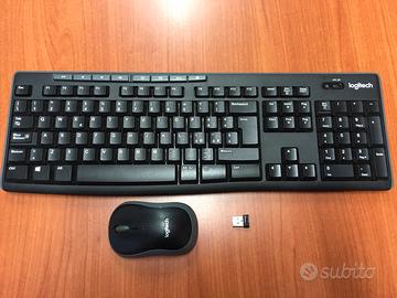 Combo LOGITECH Tastiera + Mouse Wireless