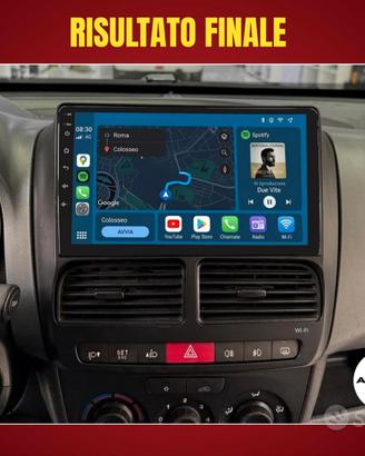 Fiat Dobl KIT COMPLETO Autoradio android stereo