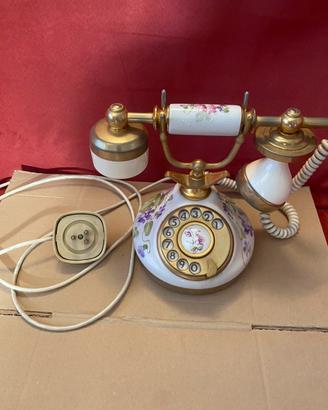 Telefono vintage Telcer- placcato in oro 18K