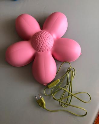 Lampada da muro Fiore rosa