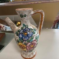 Brocca Deruta lavorato a mano
