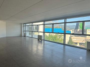 Moderno ufficio con cinque stanze e terrazza