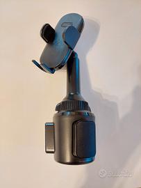 Supporto smartphone per portabicchieri auto