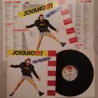 Jovanotti For President Vinile Lp 1988 con inserto