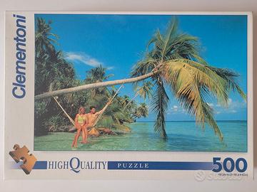 Lotto 2 Puzzle 500, Ravensburger Clementoni