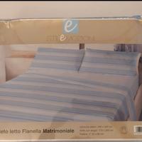 lenzuola matrimoniali flanella 