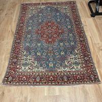 Tappeto Persiano colore rosso/azzurro