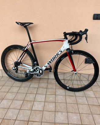 Sworks SL5 -56 Dura ace elettr. 11v, pedali Garmin