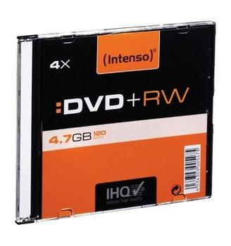 DVD+RW Slim Riscrivibile Intenso (10PZ) NUOVI