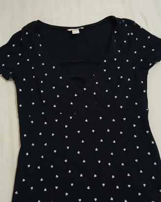 6 magliette M premamann prenatal/H&M