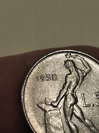 lire 50 del 1958 rara