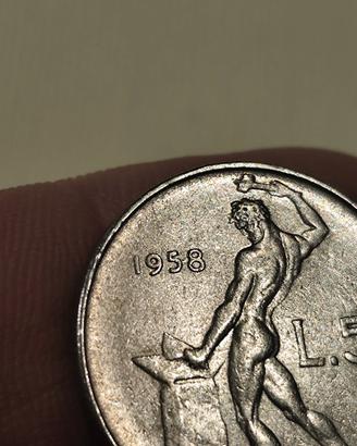 lire 50 del 1958 rara