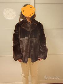 pelliccia visone scuro