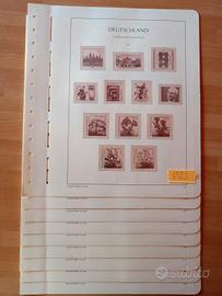 fogli per francobolli Leuchtturm SF germania 91/94
