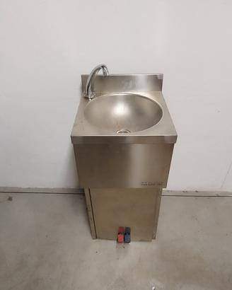 lavandino inox  a pedali