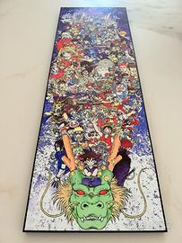 Pannello in legno Anime Manga 50x17 cm