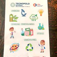 Stickers scienza e tecnologia nuovi
