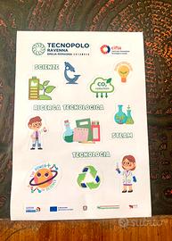 Stickers scienza e tecnologia nuovi