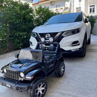 jeep rubicon elettrica  12v luci suoni telecomando