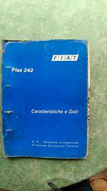 FIAT 242 MANUALE TECNICO ORIGINALE