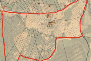 Terreno agricolo con entrostanti annessi rurali