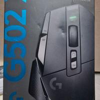 Logitech mouse G G502 X gaming cablato